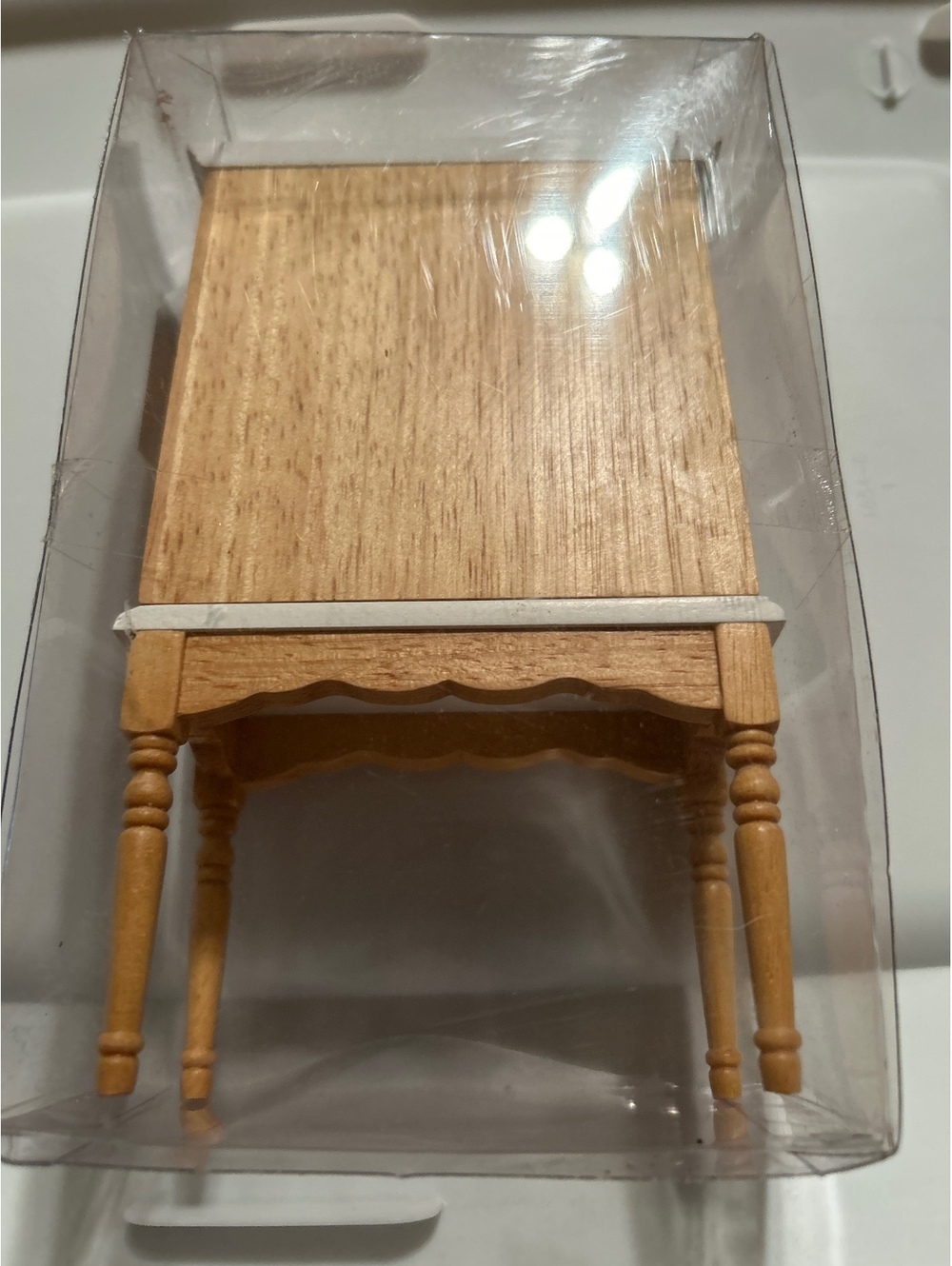 Mini Dreams White China Hutch Dollhouse Furniture - Picture 2 of 4
